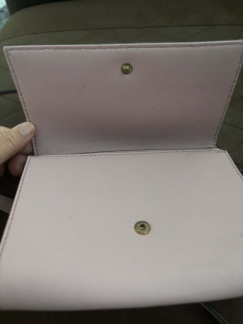 Kate Spade Cedar Street Cami Saffiano Leather Chain Crossbody Bag in Pink - Picture 5 of 10